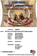 Locandina Concerto Vanzago 2014